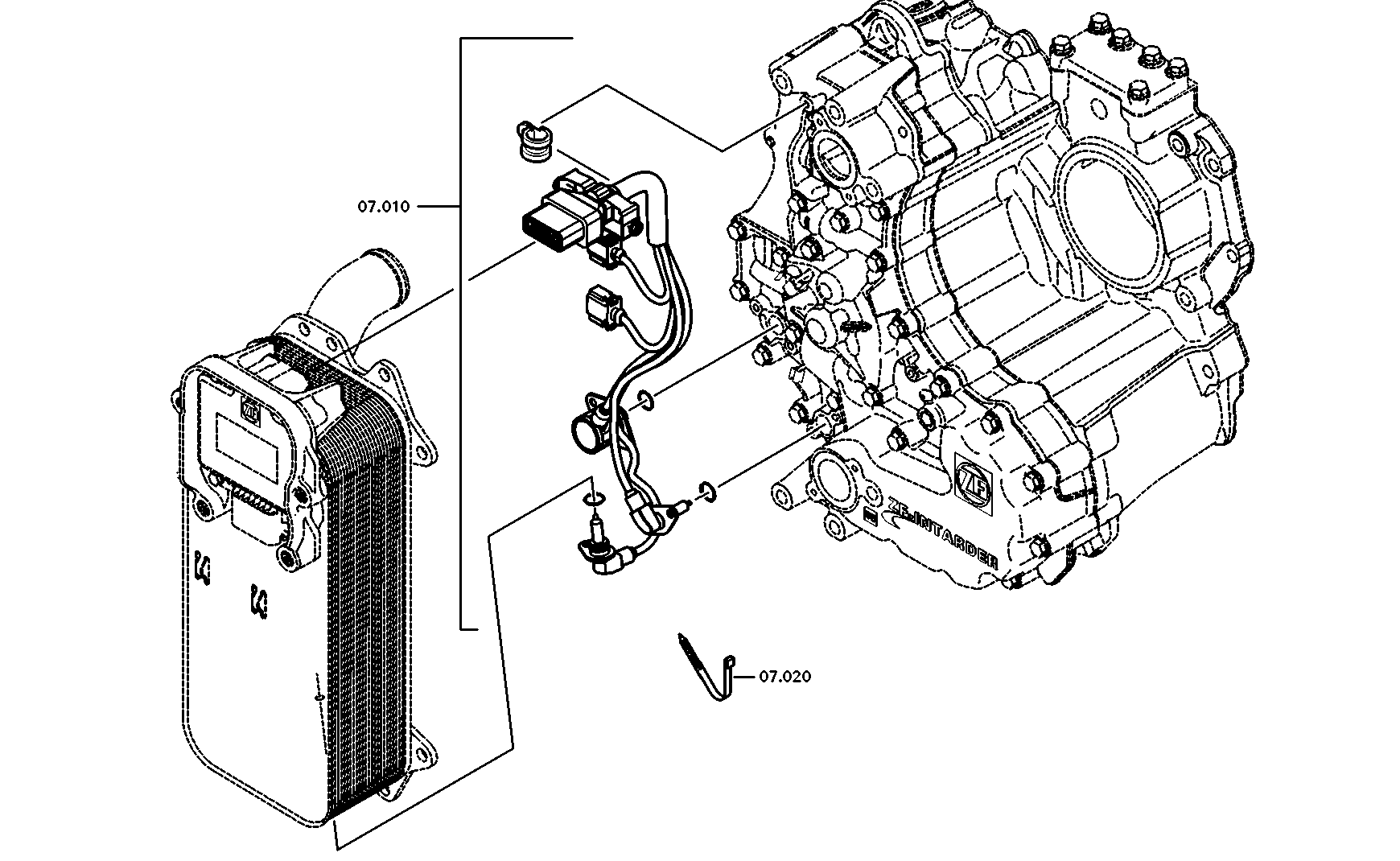 drawing for DAF 1897019 - CABLE TERMINAL