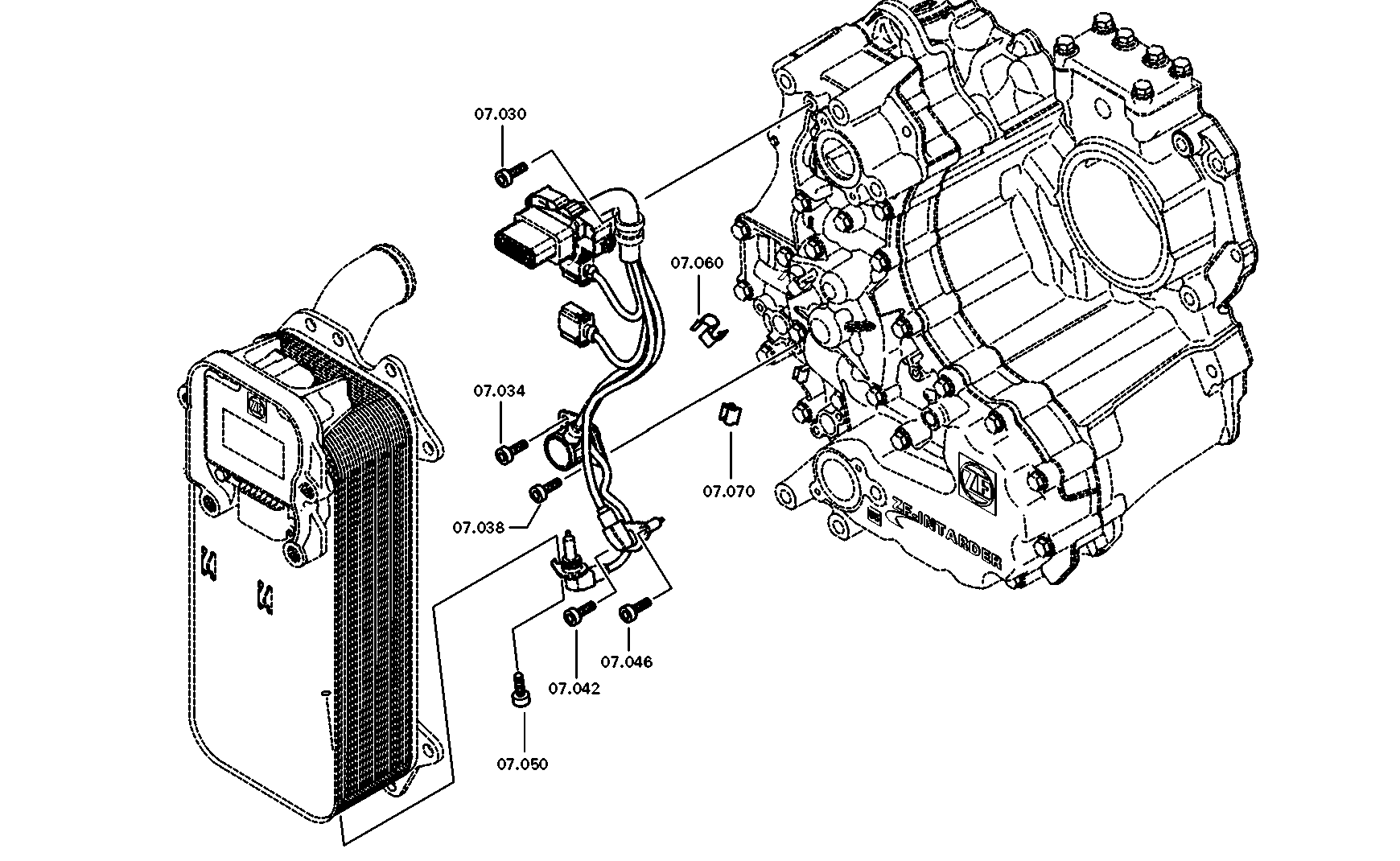 drawing for DAF 1897019 - CABLE TERMINAL