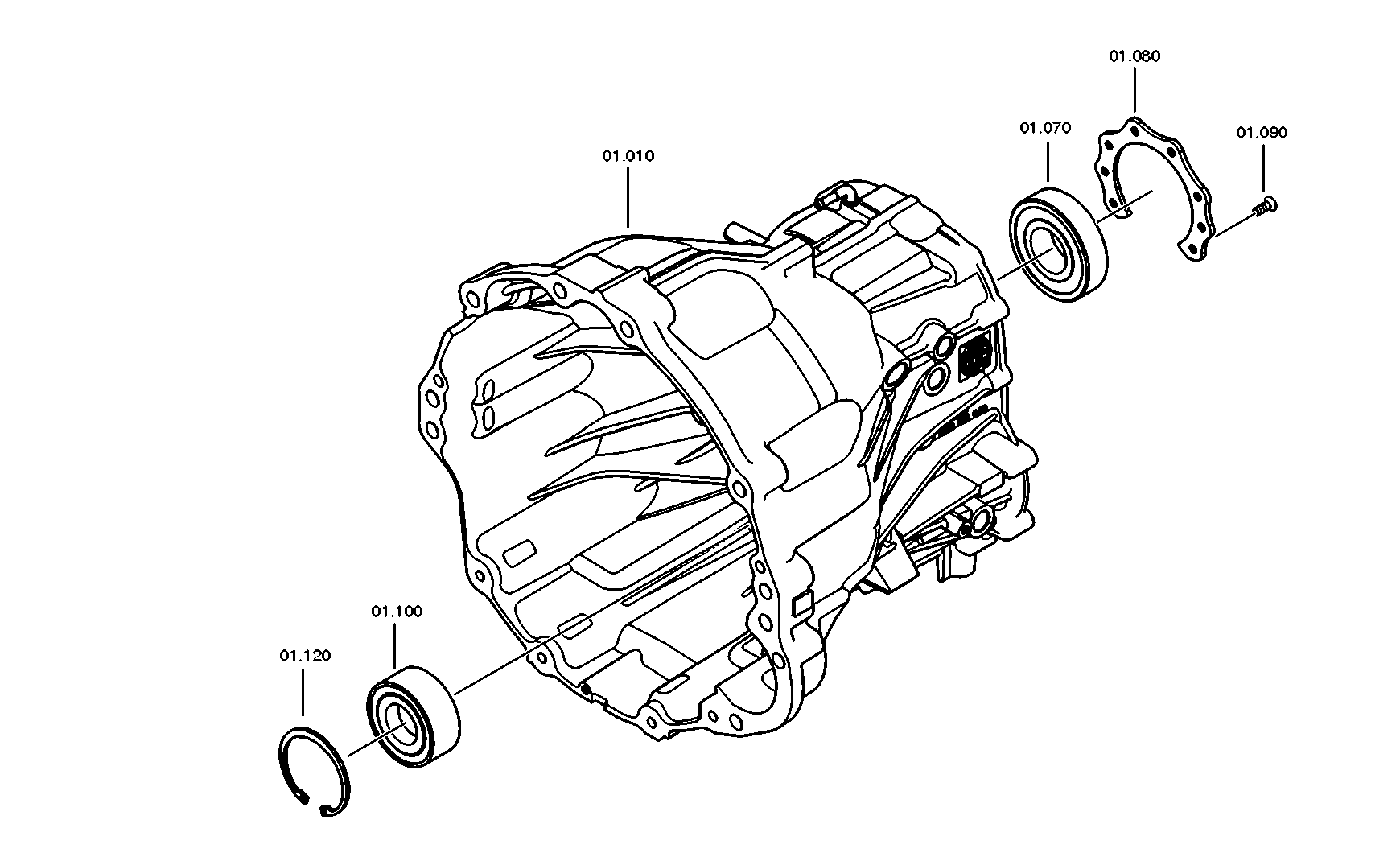 drawing for JAGUAR CARS LTD. 4R83-7C081-AA - SHAFT SEAL