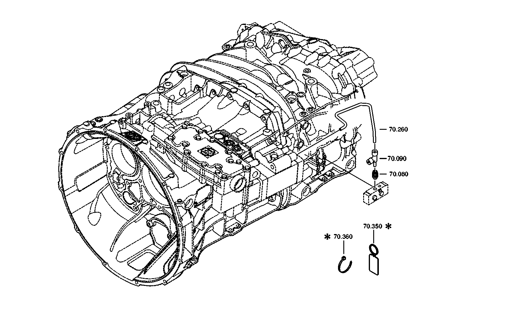 drawing for DAF 1899818 - PLUG-IN COUPLING