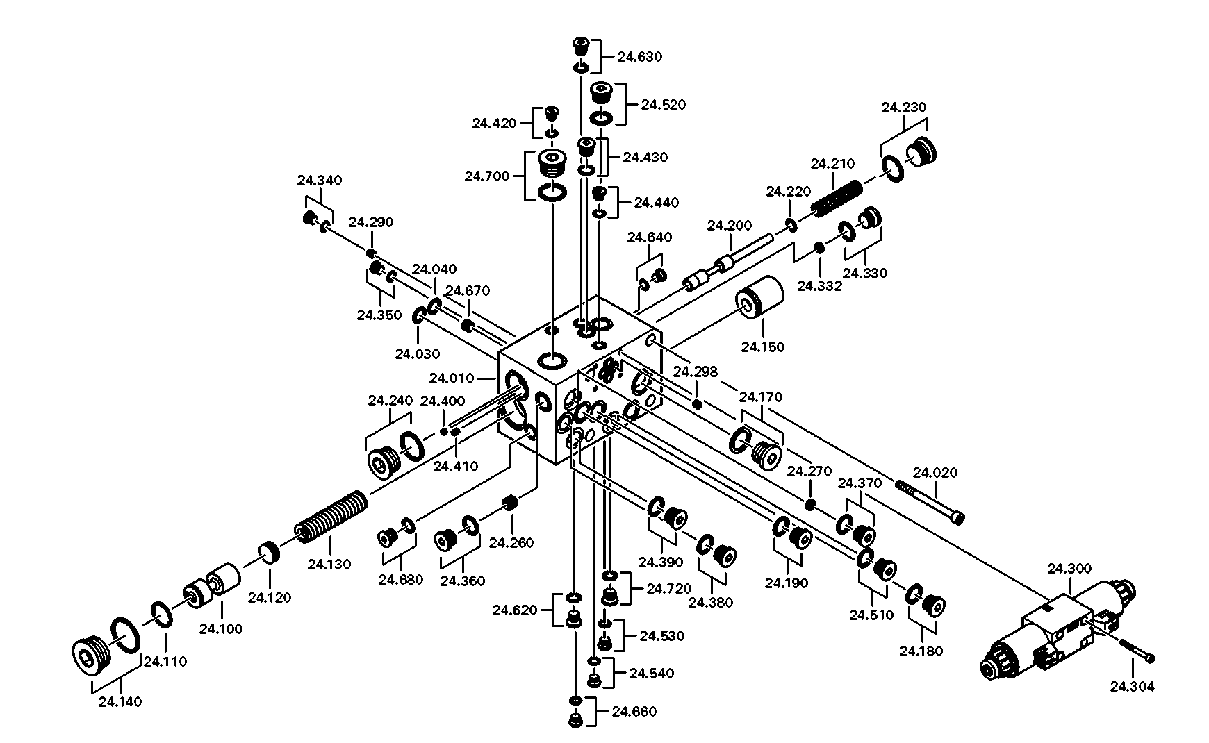 drawing for JOHN DEERE AT253052 - SEALING RING