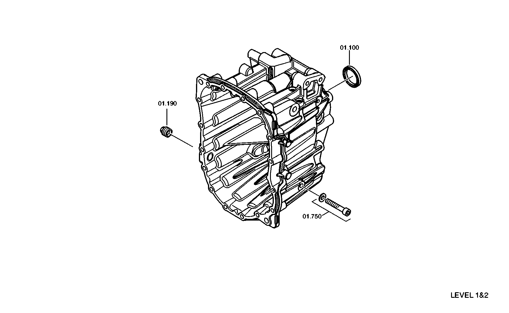 drawing for NISSAN MOTOR CO. 32198-MB90A - SCREW PLUG