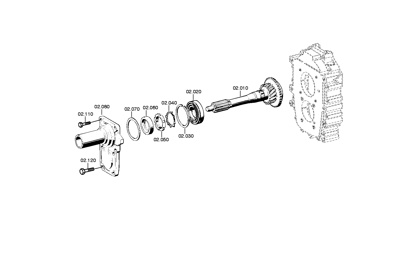 drawing for SEDEMS 5000814581 - INPUT SHAFT