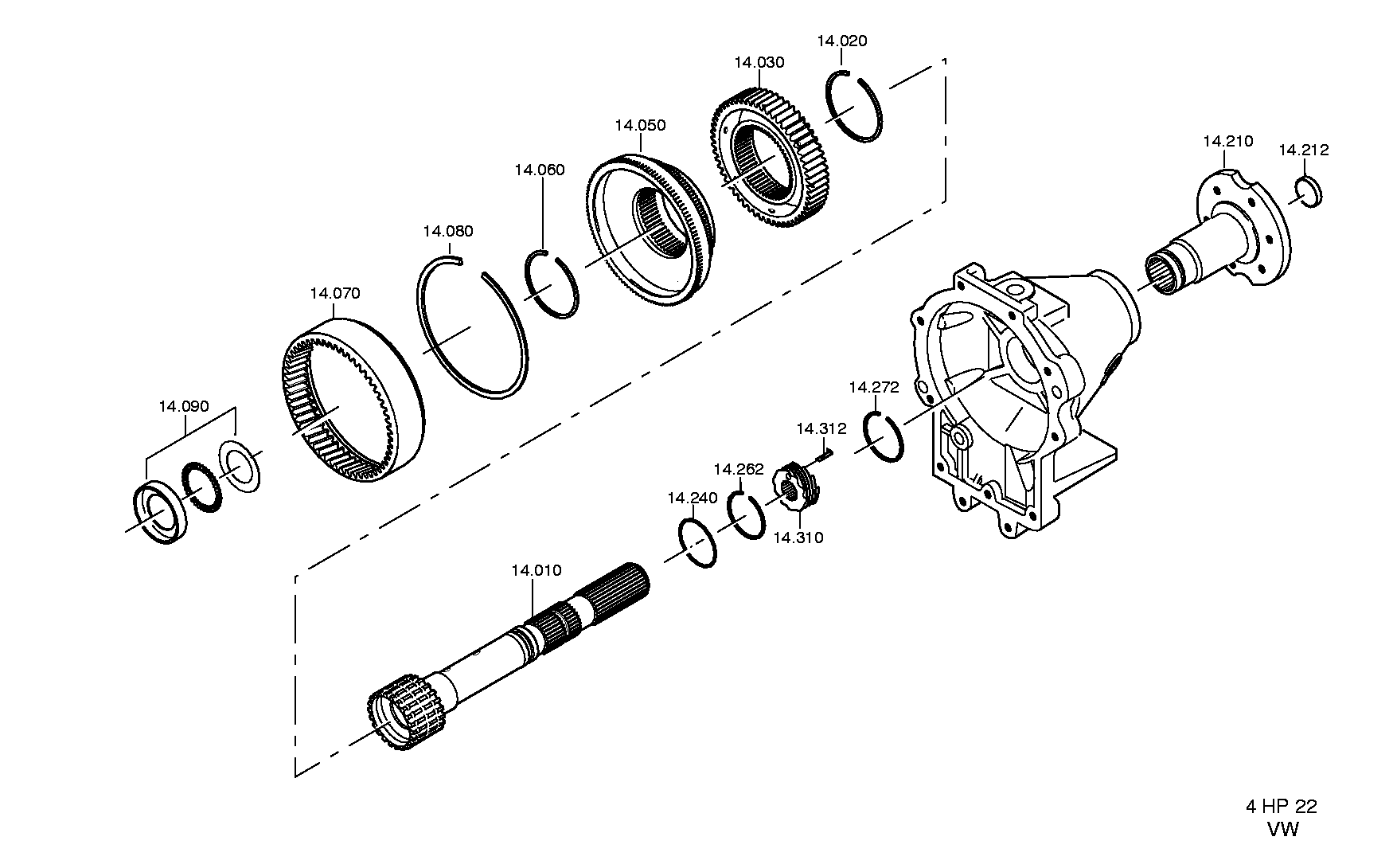 drawing for JAGUAR CARS LTD. 1215436 - BEARING SET