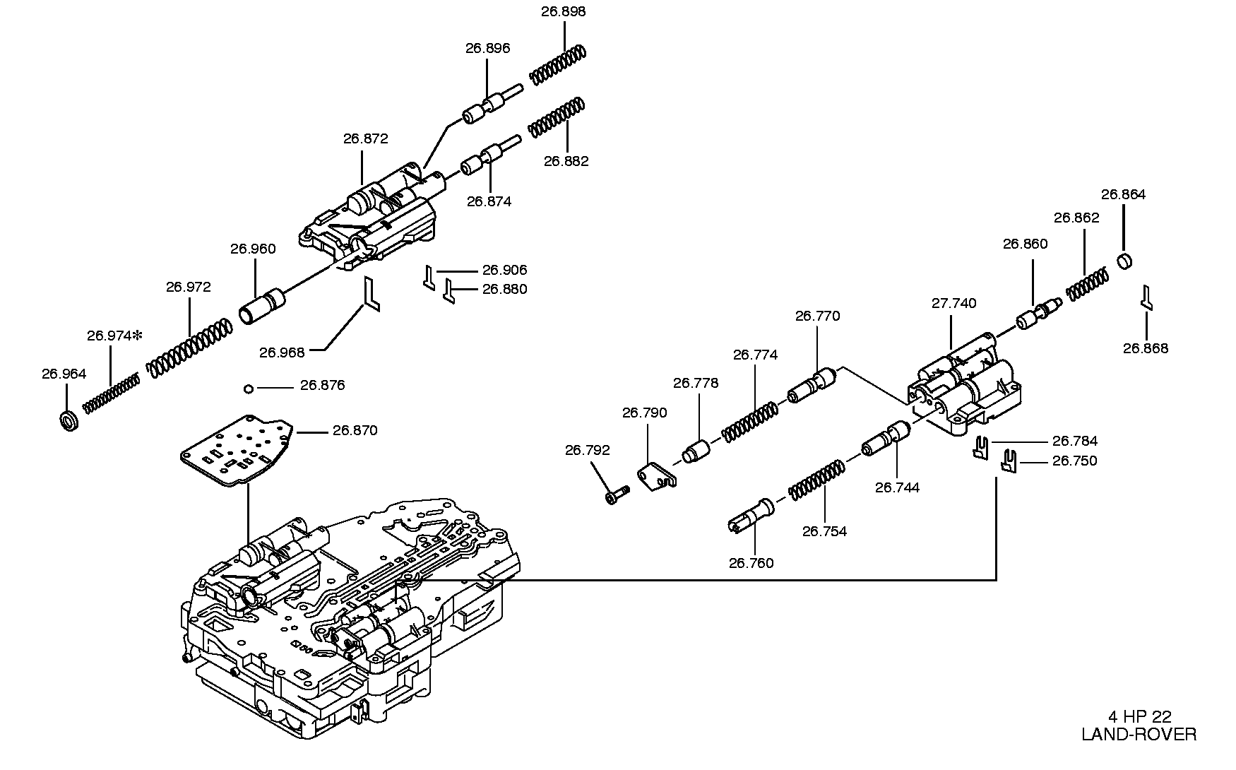 drawing for JAGUAR CARS LTD. 02JLM 1080 - HEXALOBULAR DRIVING SCREW