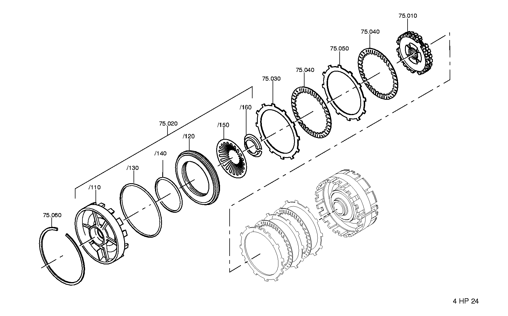 drawing for JAGUAR CARS LTD. RTC5127 - FRICTION PLATE