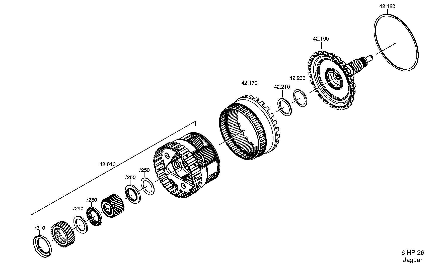 drawing for JAGUAR CARS LTD. 02JLM 894 - ROUND SEALING RING