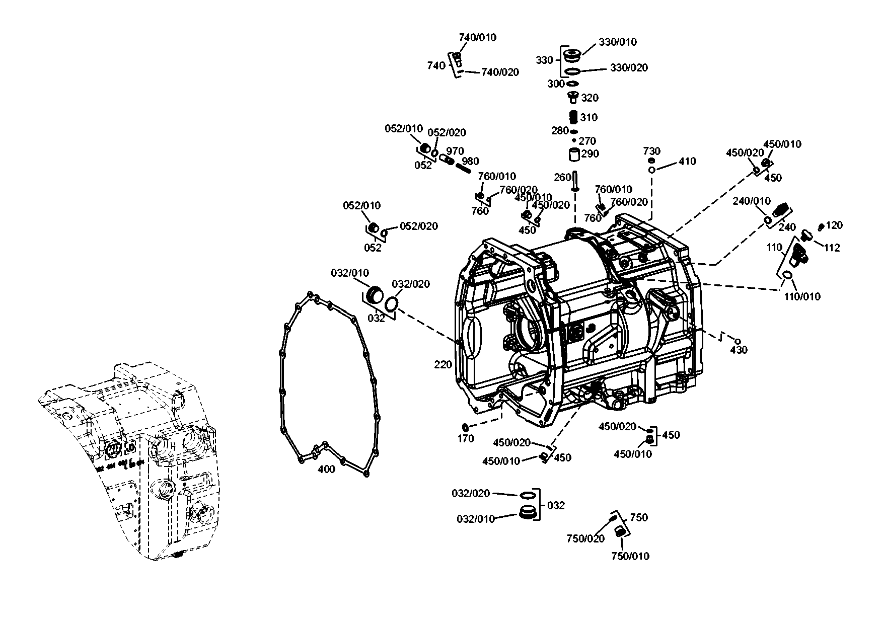 drawing for JOHN DEERE AL155632 - PUMP