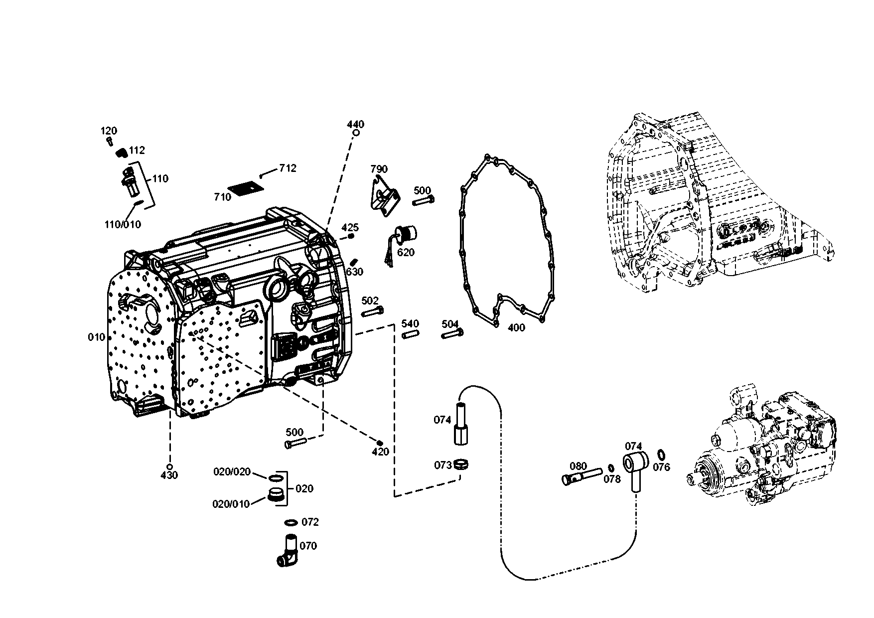 drawing for VOLKSWAGEN AG 01L 927 321 - INDUCTIVE TRANSMITTER