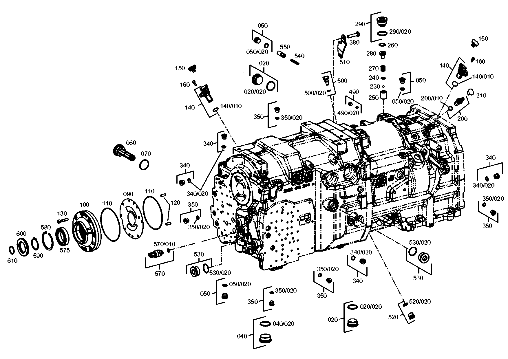 drawing for DAF 698452 - V-RING