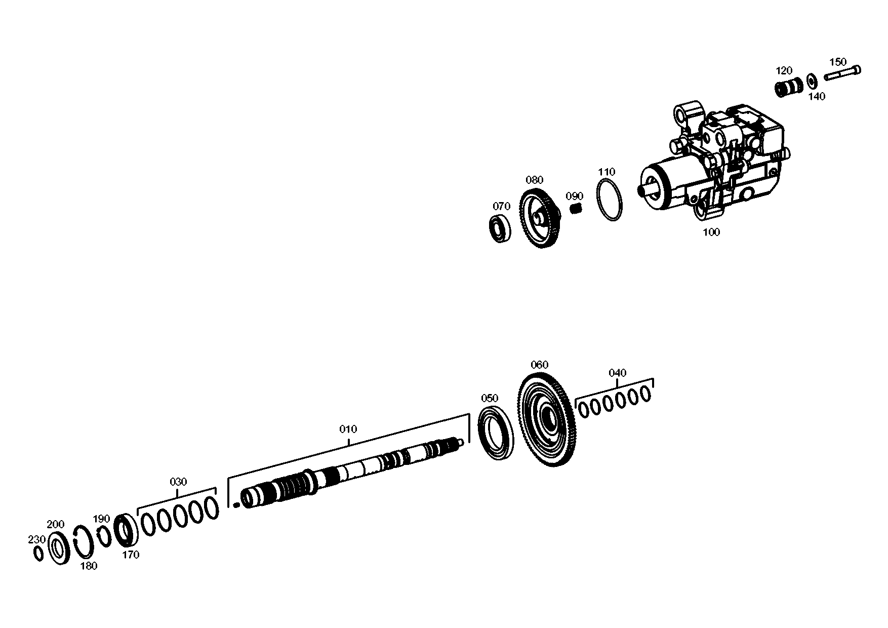 drawing for LIEBHERR GMBH 10002266 - BALL BEARING