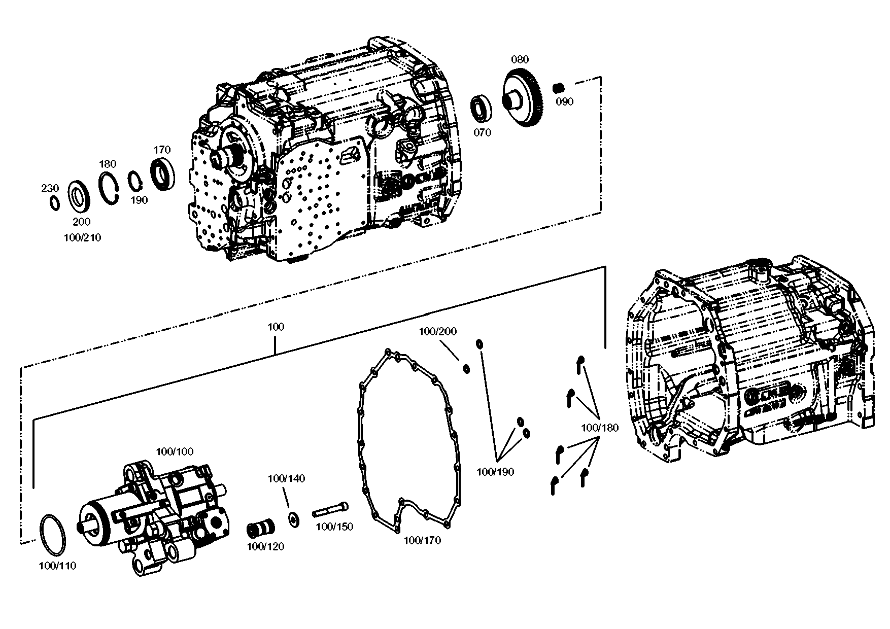 drawing for LIEBHERR GMBH 10002266 - BALL BEARING