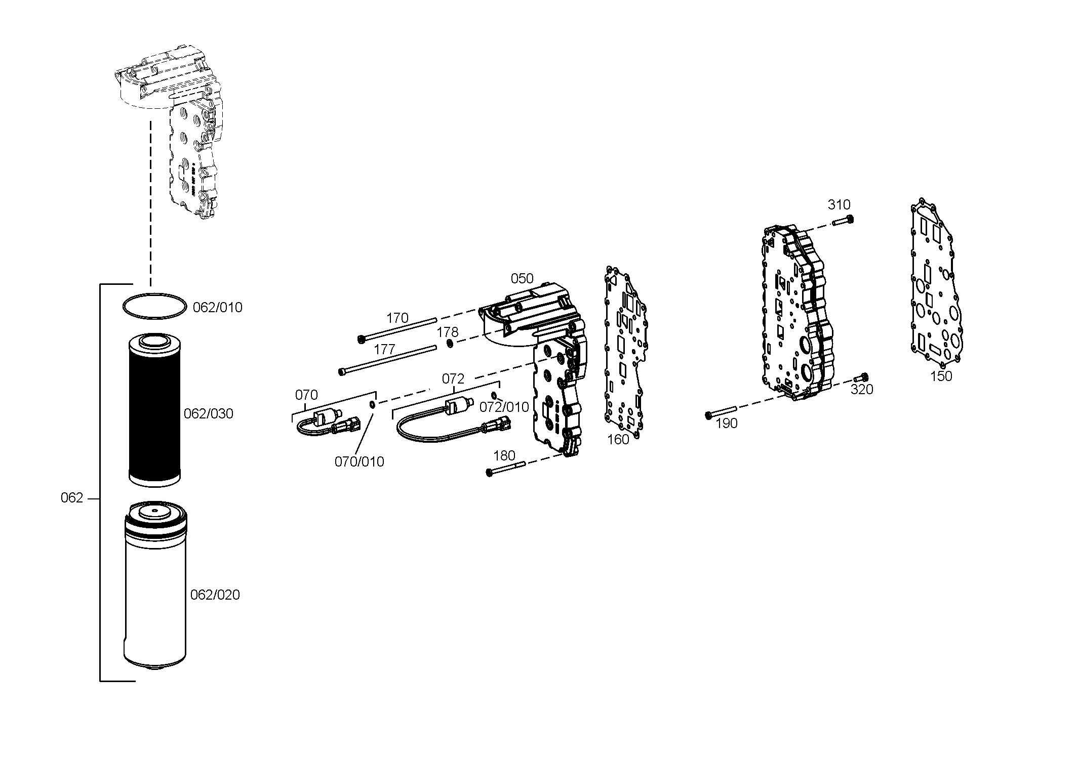 drawing for MAN 31775105 - PRESSURE SWITCH