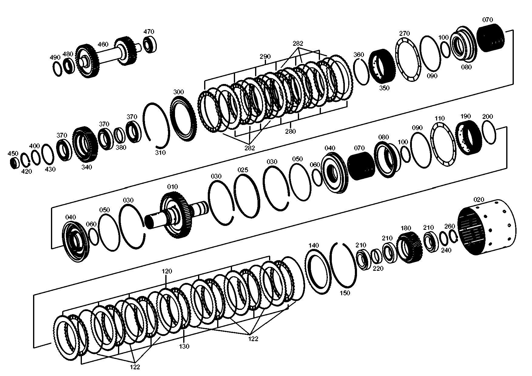 drawing for SKF 32012X/QCL7C - TAPERED ROLLER BEARING