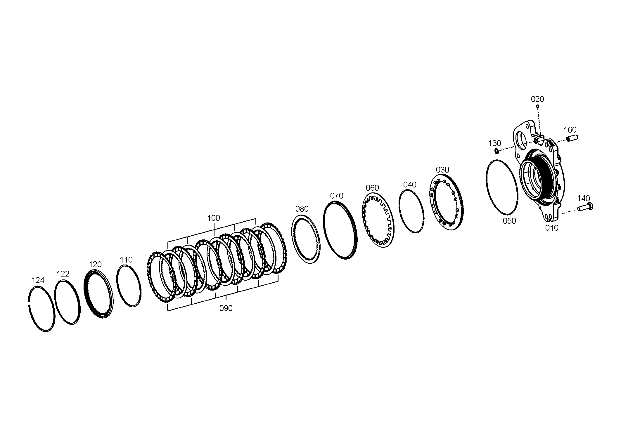 drawing for JOHN DEERE L150918 - CUP SPRING