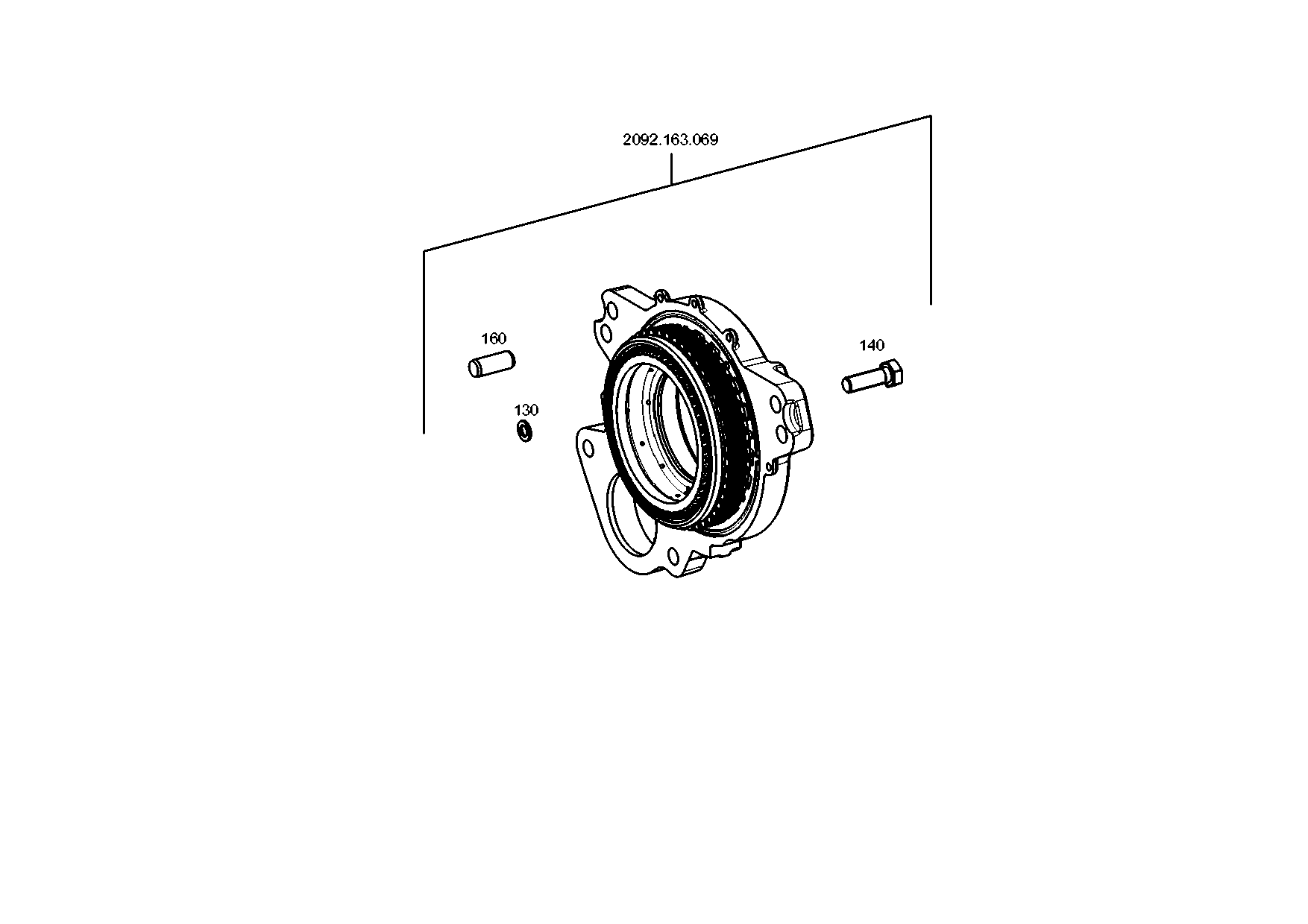 drawing for AGCO X487.541.101 - HEXAGON SCREW