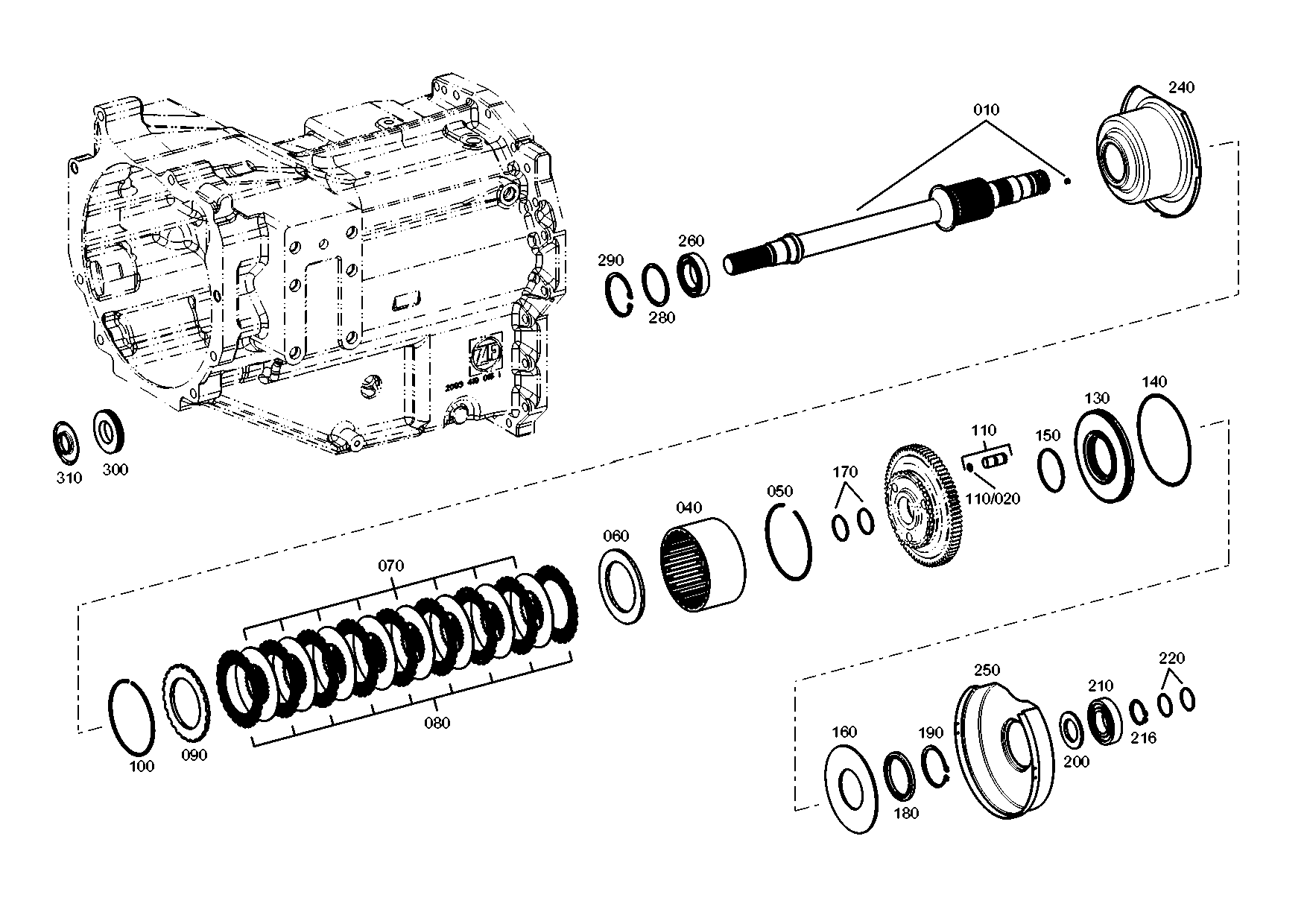 Technical drawing of MAN 131729145 O-RING with dimensions and layout (figure 5)