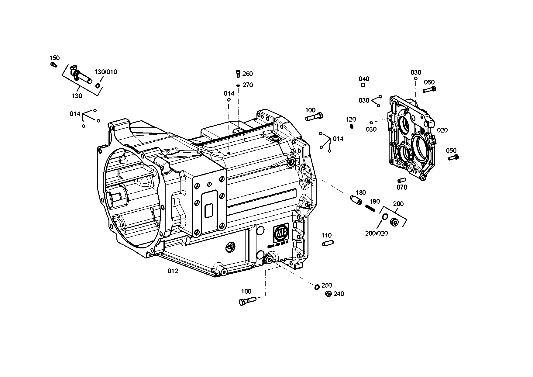 drawing for KUBOTA 3J08022411 - SPEED TRANSMITT