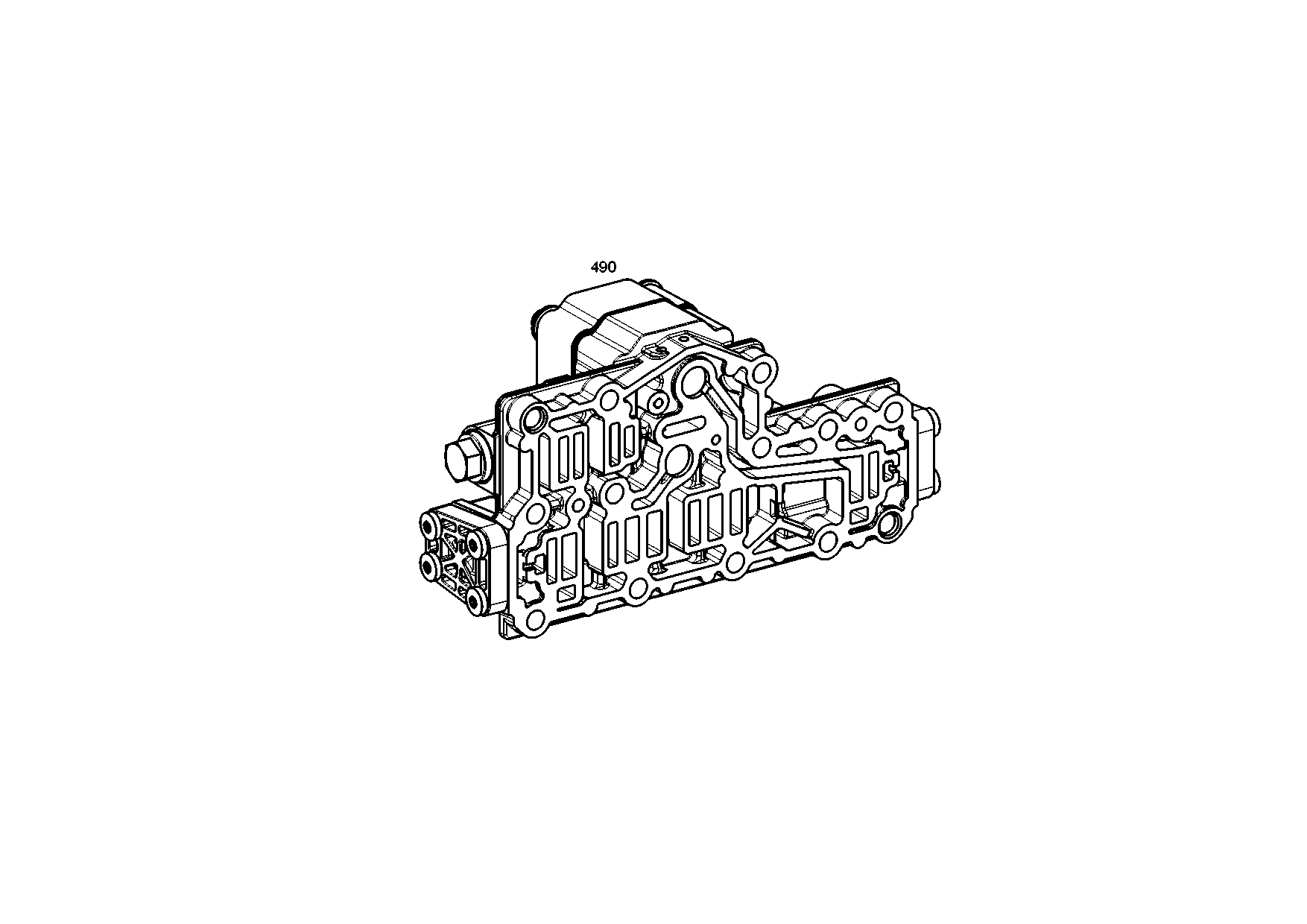 drawing for AGCO F515.100.095.060 - WIRING HARNESS