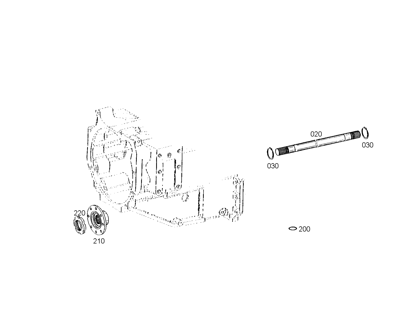 drawing for DOPPSTADT 94004203855 - SLOTTED NUT