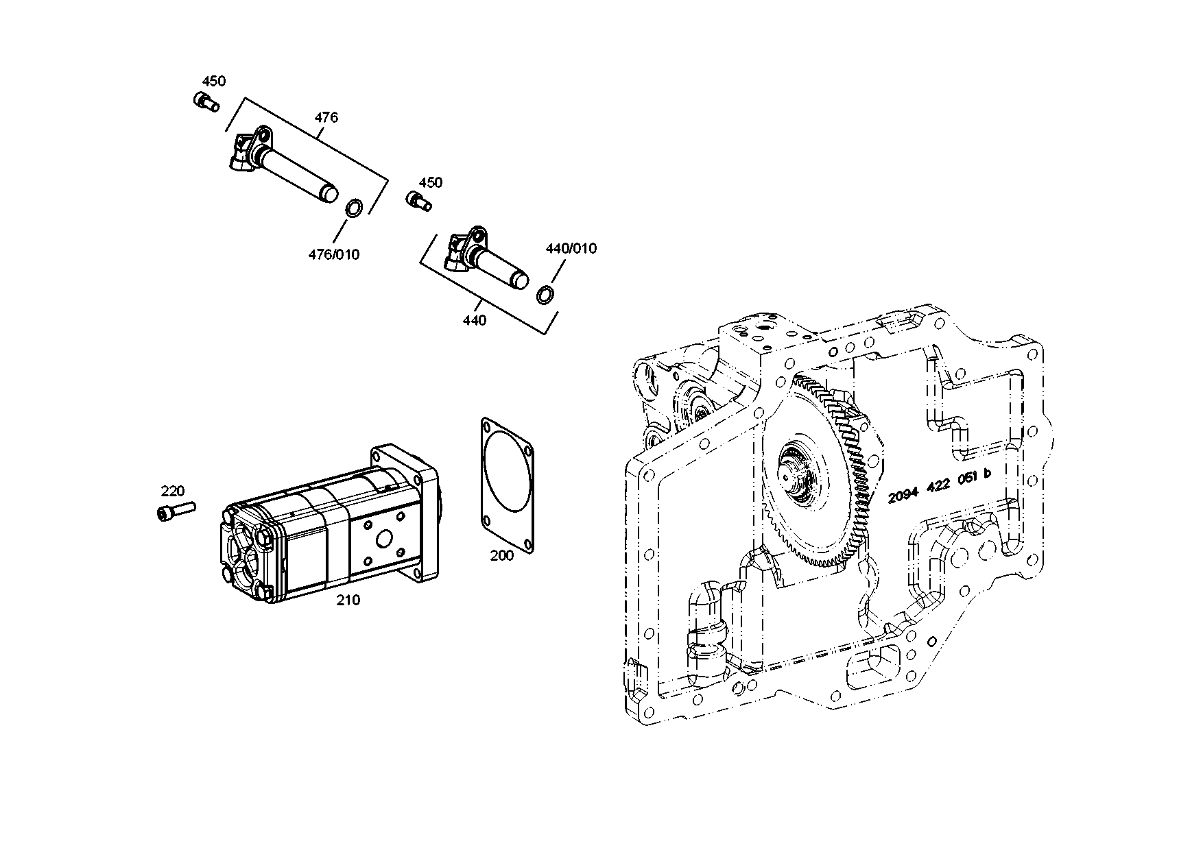 drawing for AGCO F824.100.490.130 - SPUR GEAR