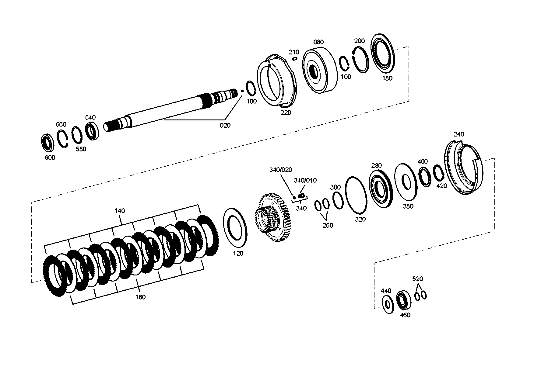 drawing for AGCO 021987R1 - SHAFT SEAL