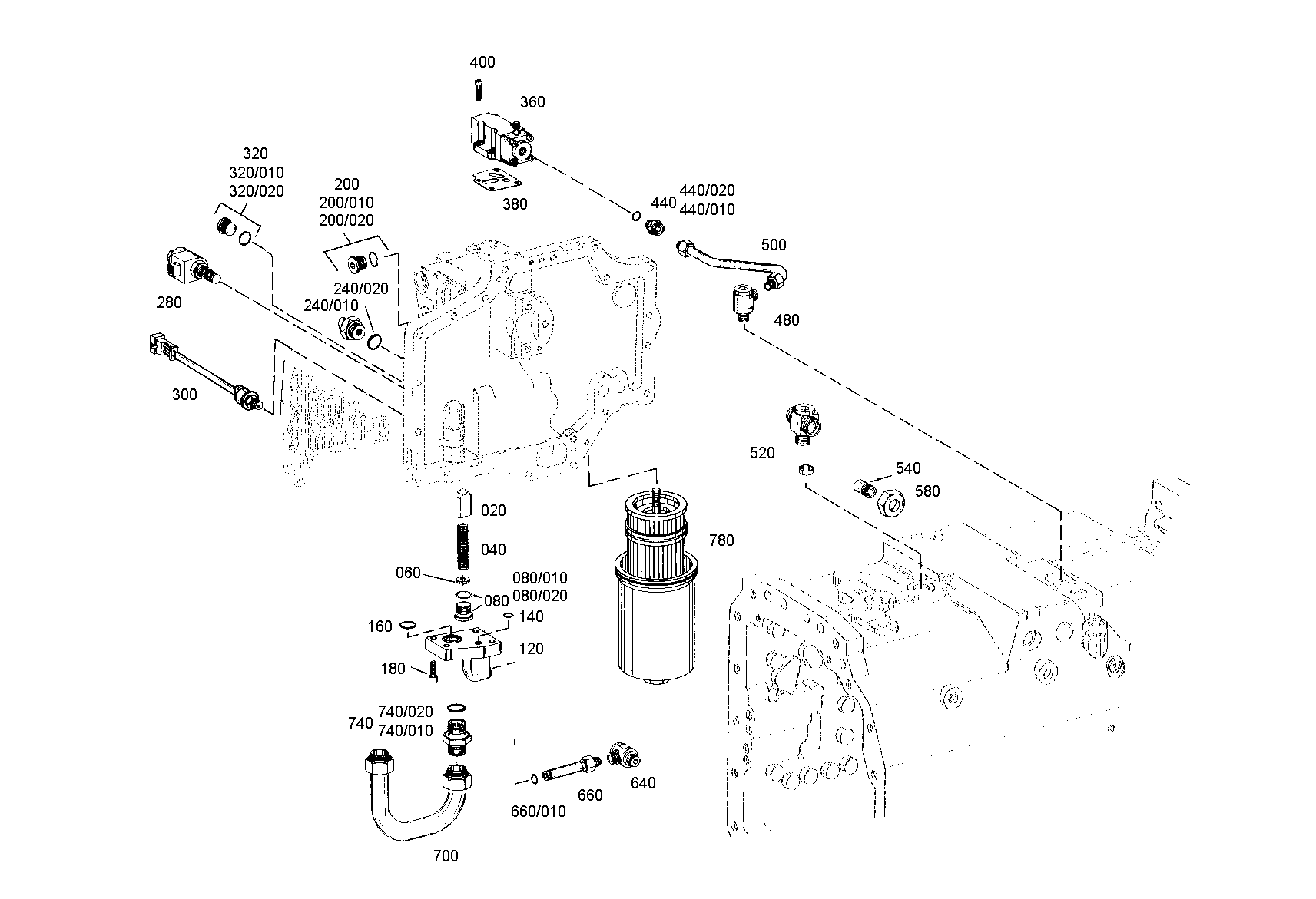 drawing for AGCO F824.100.470.210 - PIPE