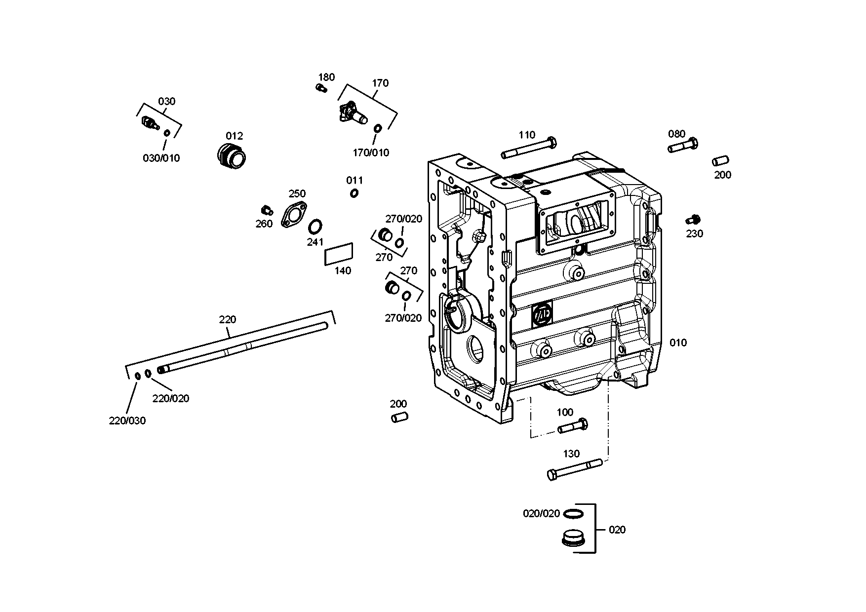 drawing for JOHN DEERE L53834 - O-RING