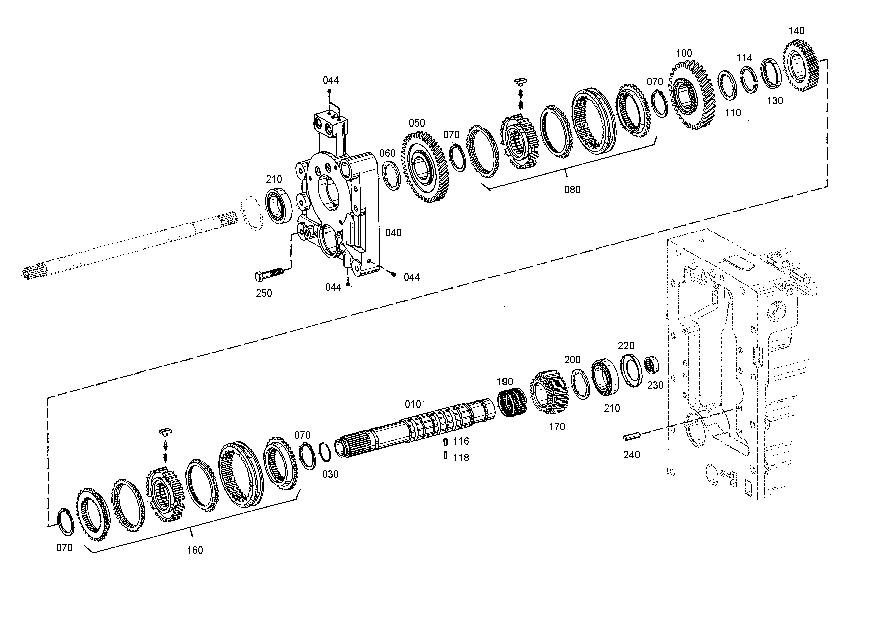 drawing for VOLVO 001076782 - CYLINDRICAL PIN