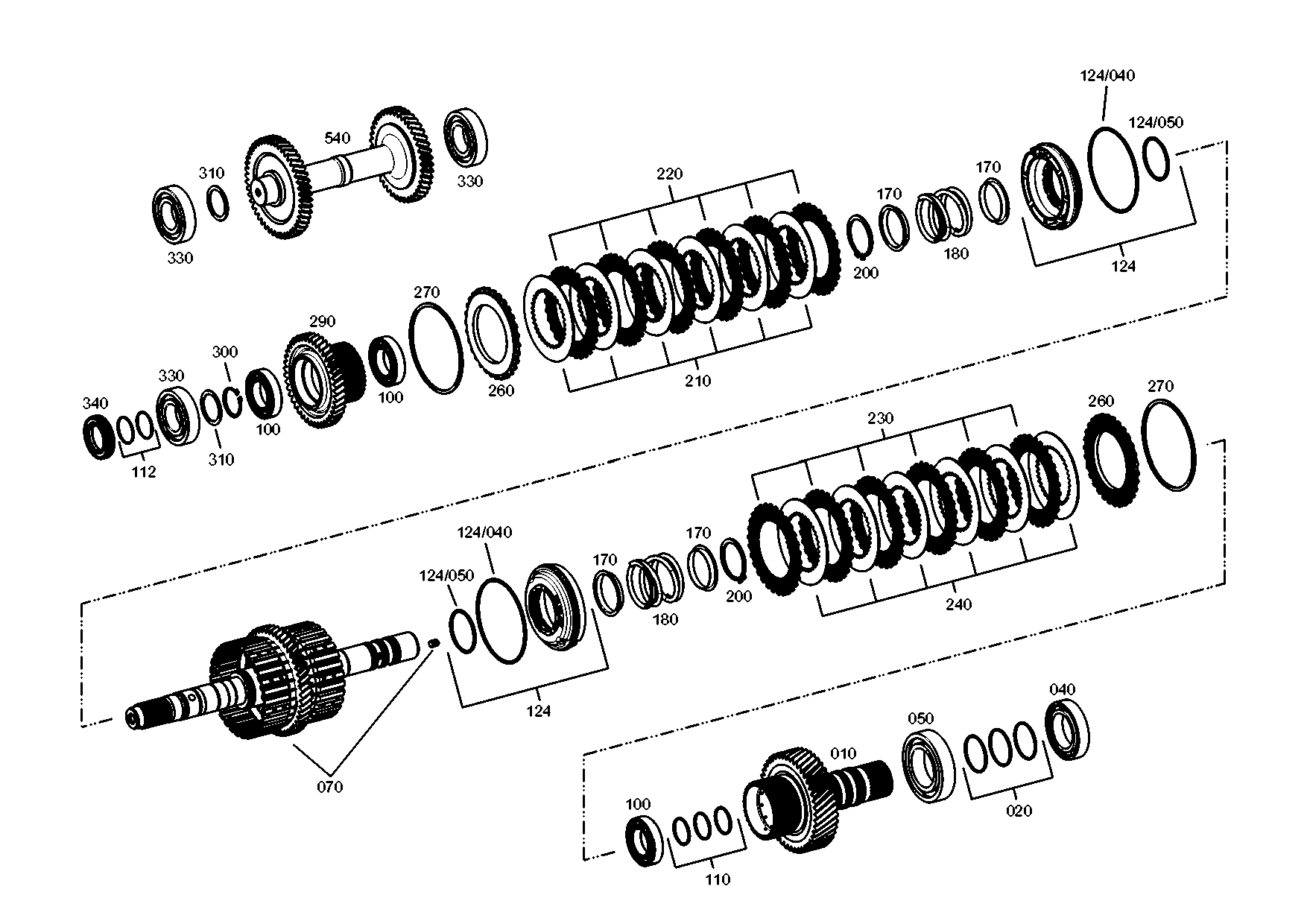 drawing for NEOPLAN BUS GMBH *24.60/94T - BALL BEARING