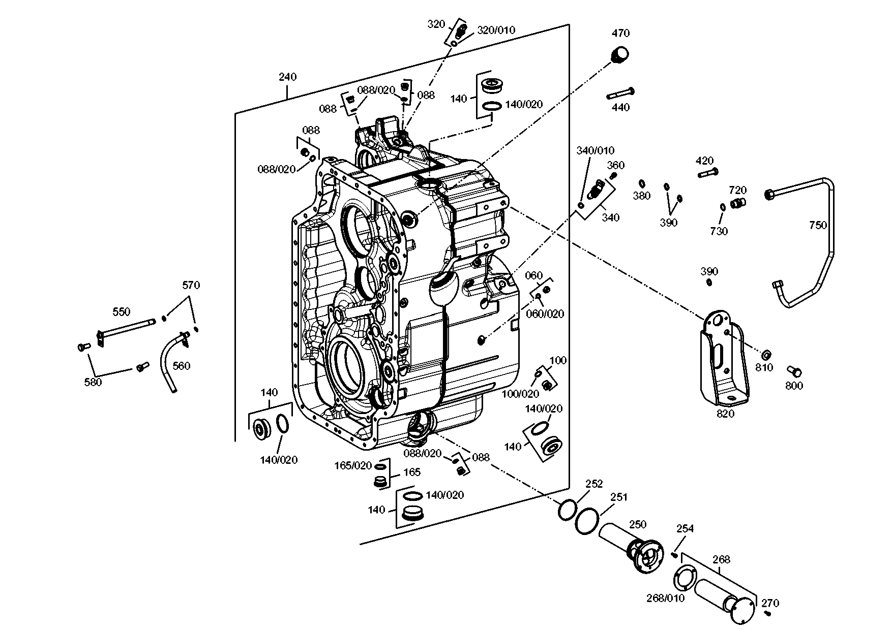 drawing for CLAAS CSE 05016050 - FILTER