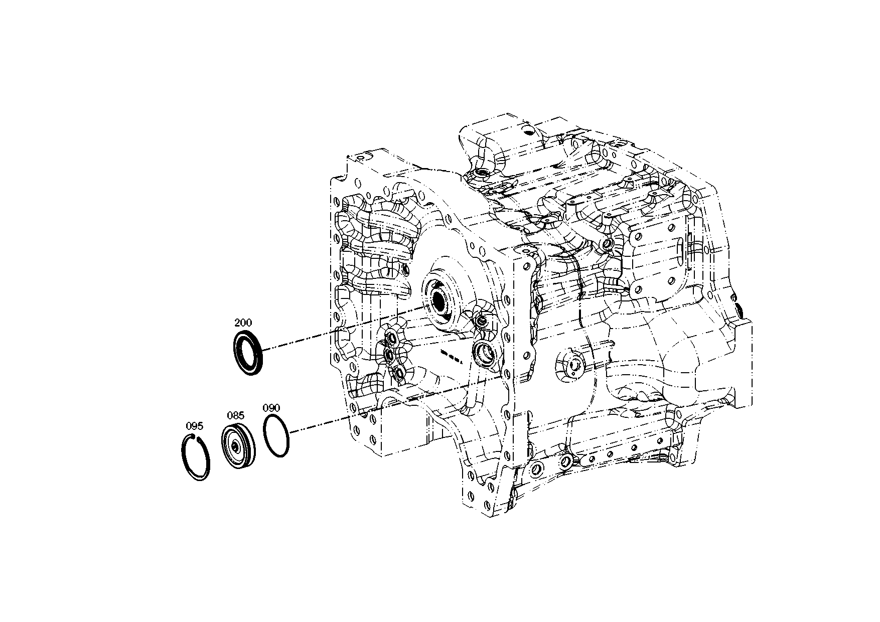 drawing for ROBERT BOSCH GMBH R902191065 - HYDROSTATIC UNIT