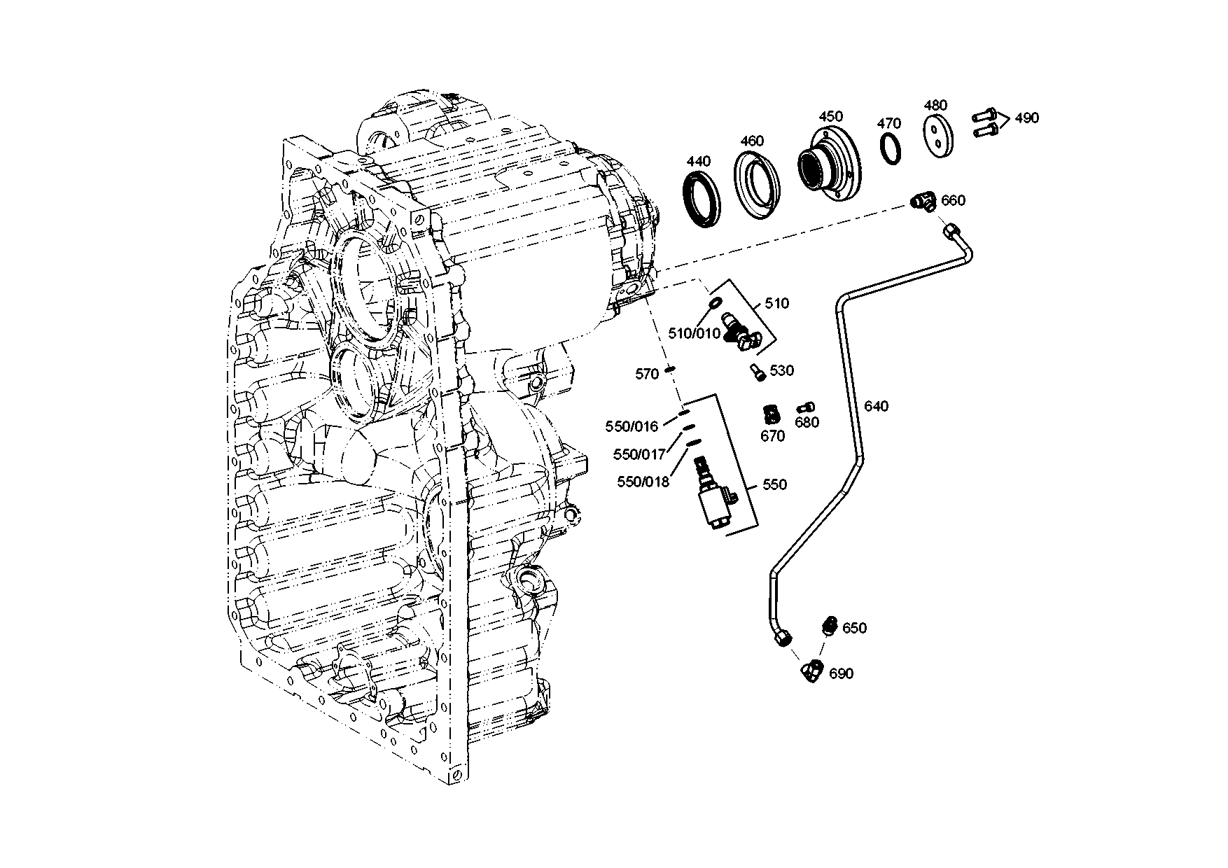 drawing for CLAAS CSE 05986911 - SOLENOID VALVE