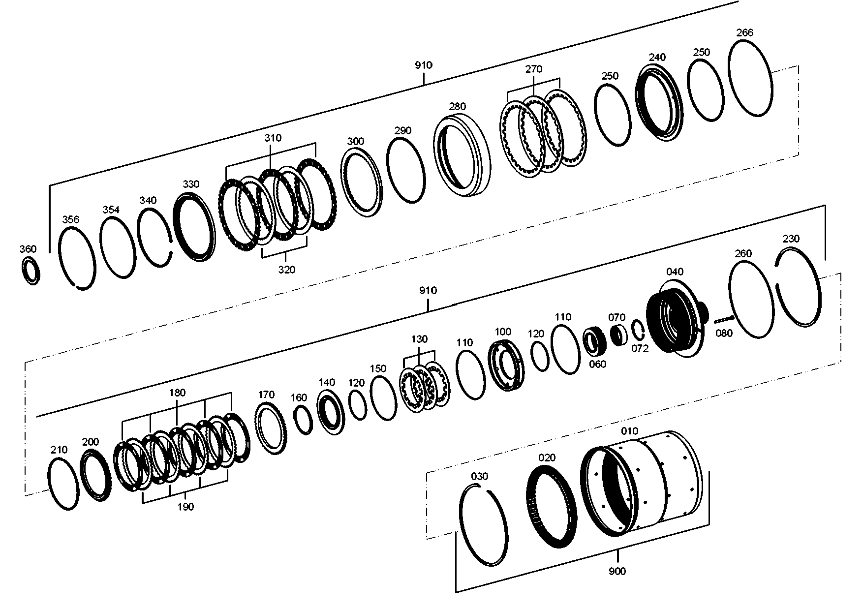 drawing for ORION BUS INDUSTRIES 14011025 - CIRCLIP