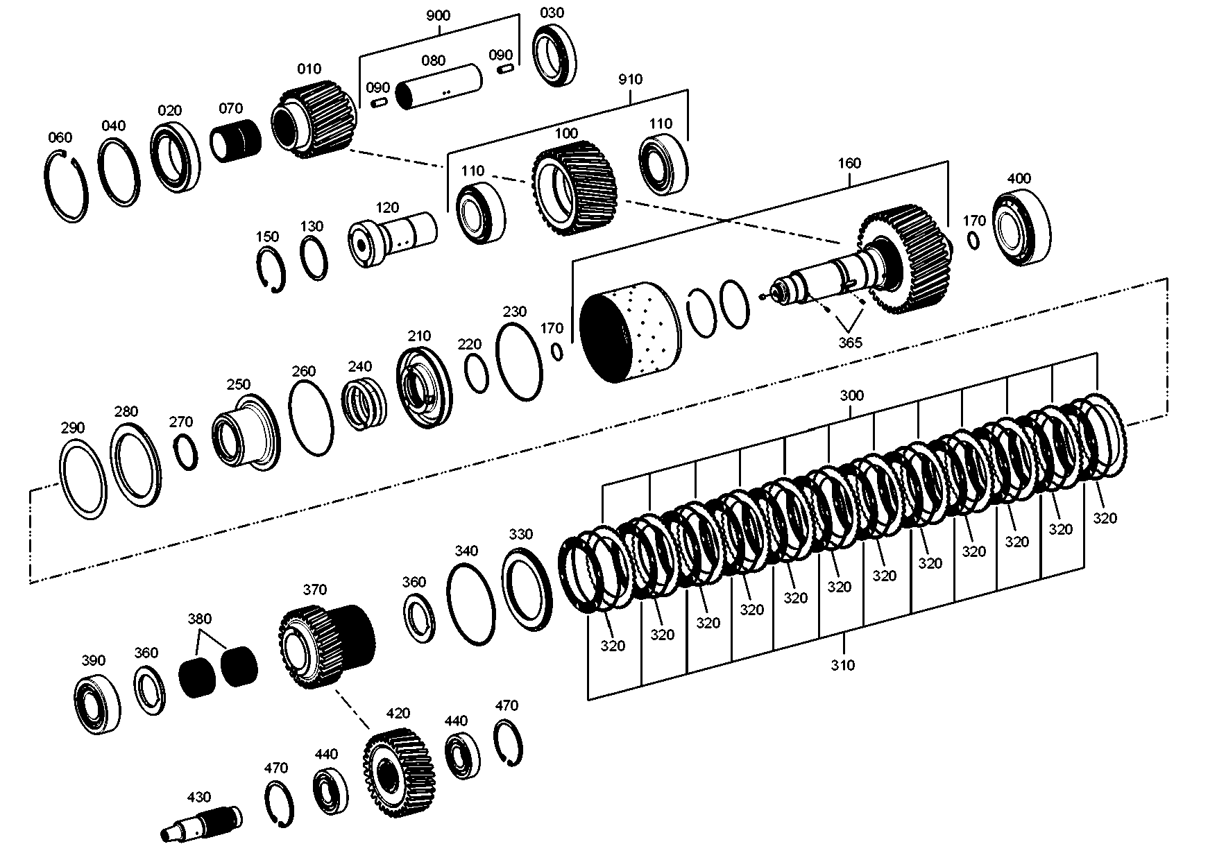 drawing for SCANIA 1414918 - NEEDLE CAGE