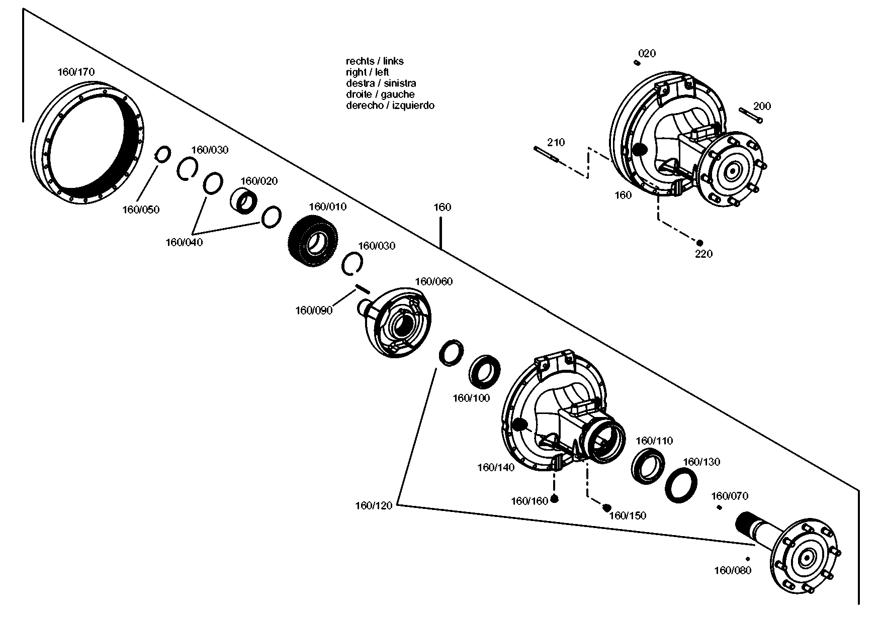 drawing for SKF 32020X/QVB129 - TAPERED ROLLER BEARING