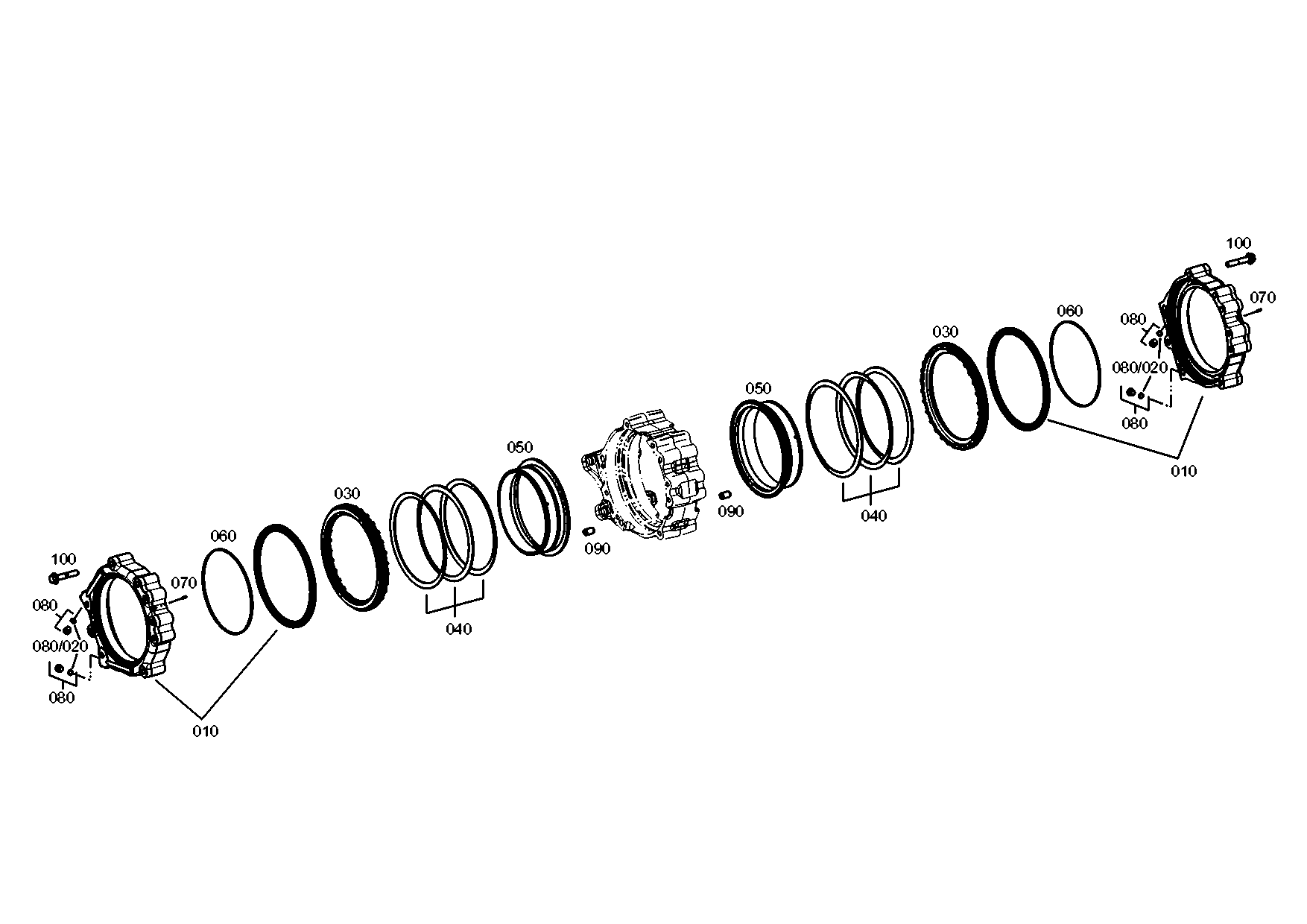 drawing for LIEBHERR GMBH 050023305 - SLOT. PIN