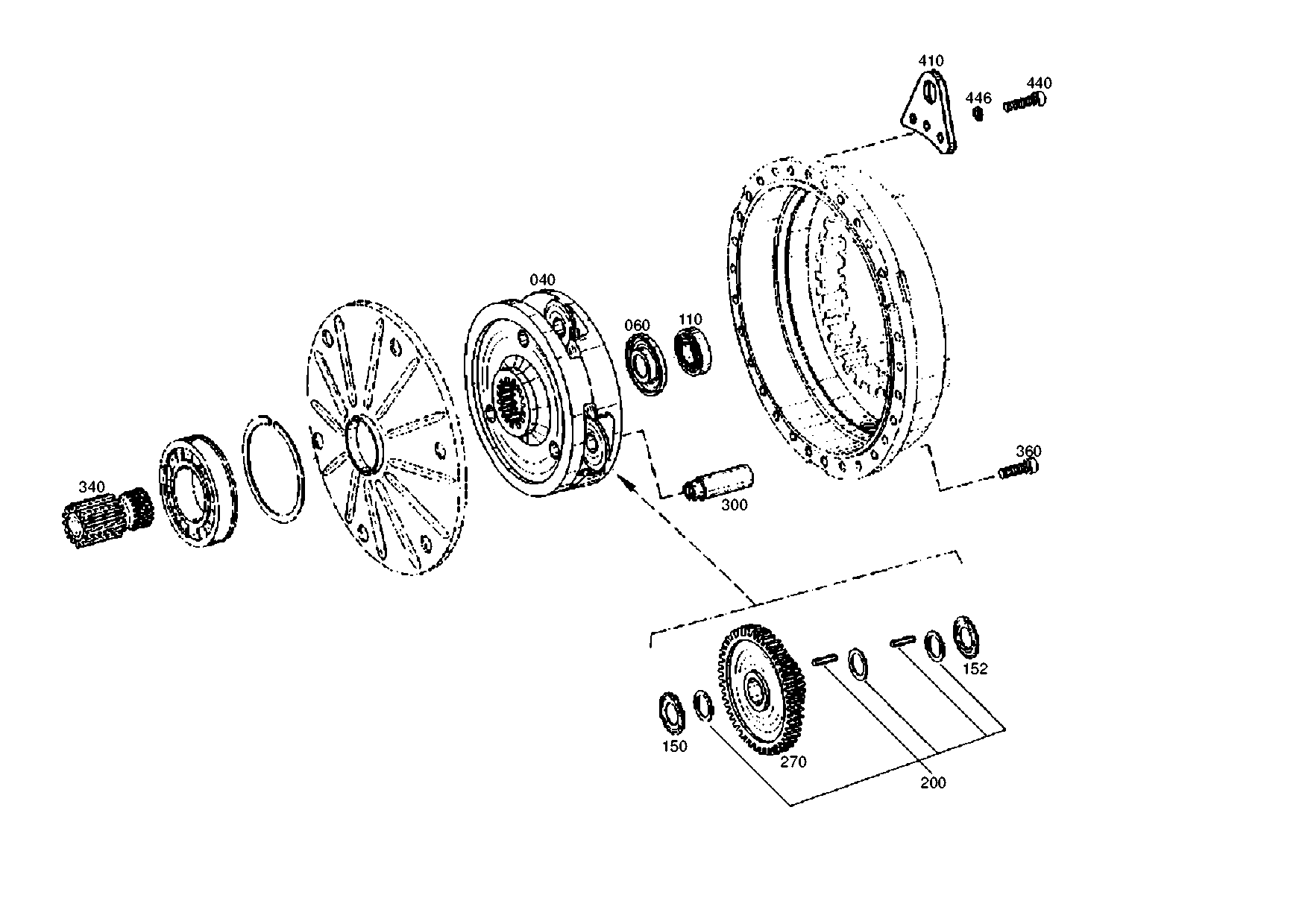 drawing for STETTER 98375407 - PLANETARY GEAR