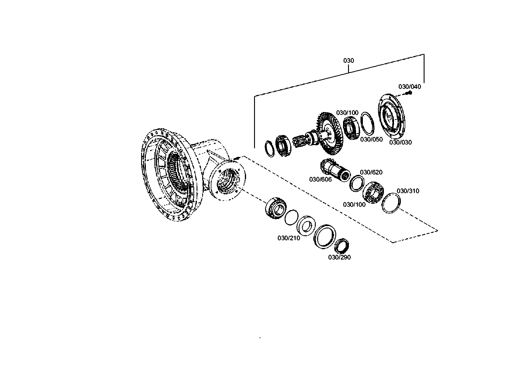 drawing for LIEBHERR GMBH 050060605 - SHIM