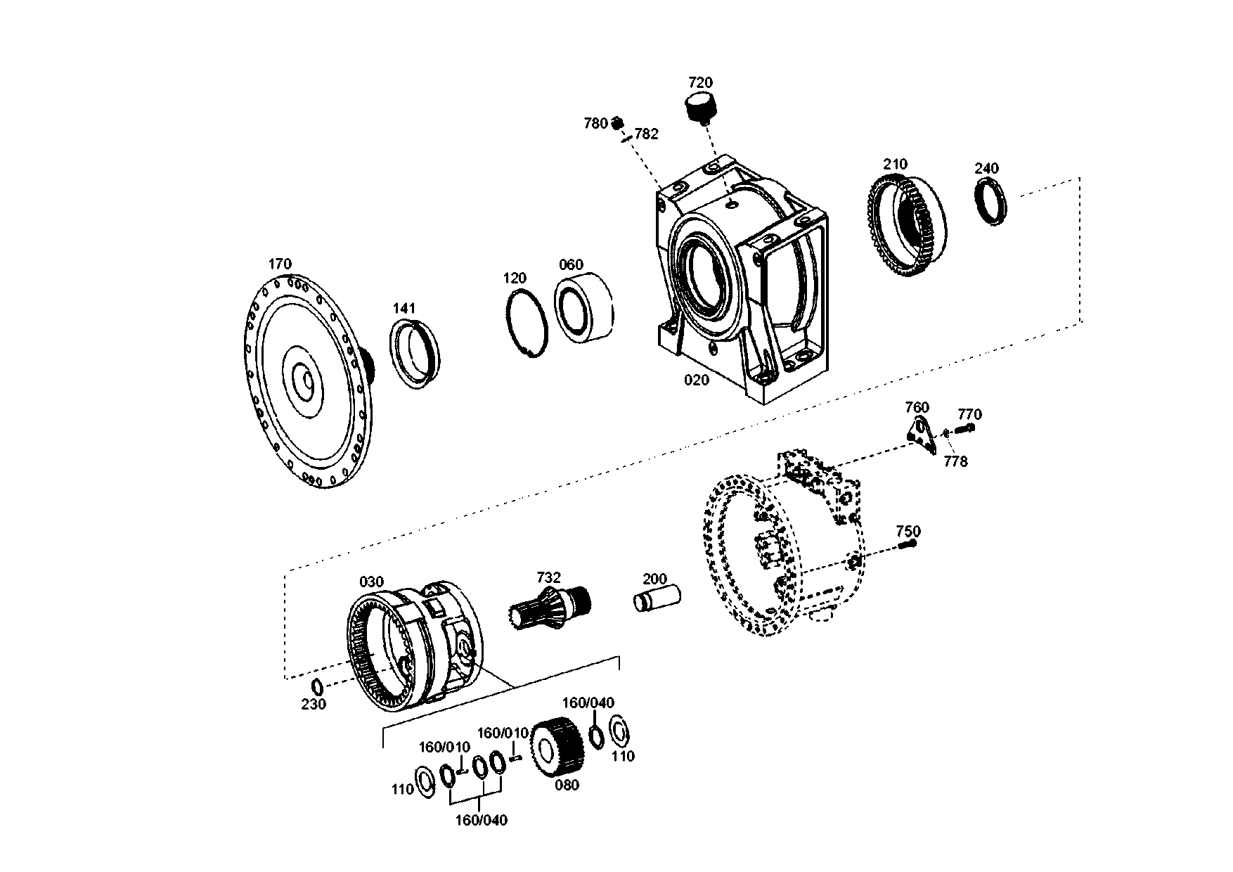 drawing for STETTER 98366454 - PLANET CARRIER