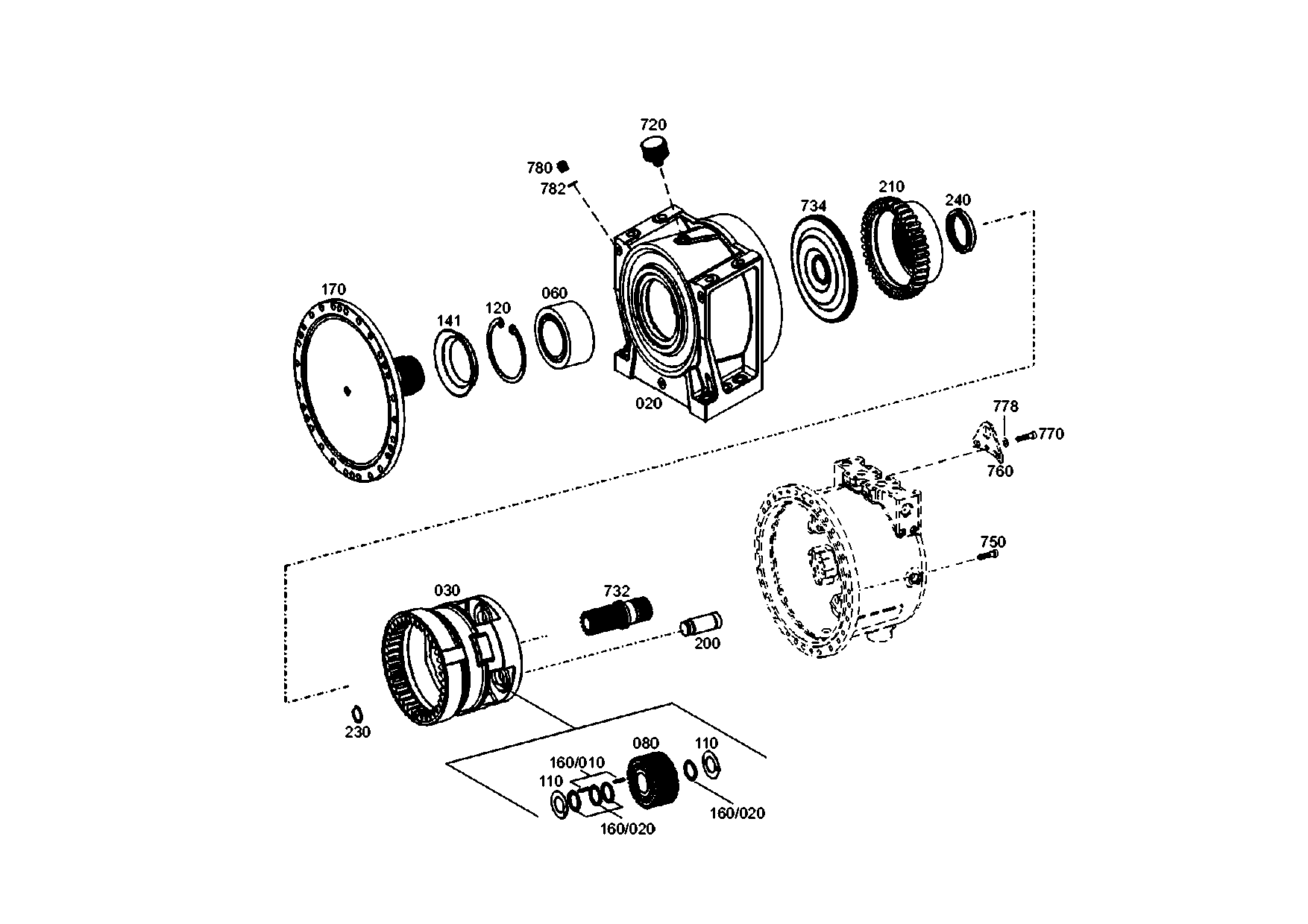 drawing for STETTER 98366453 - BEARING FLANGE