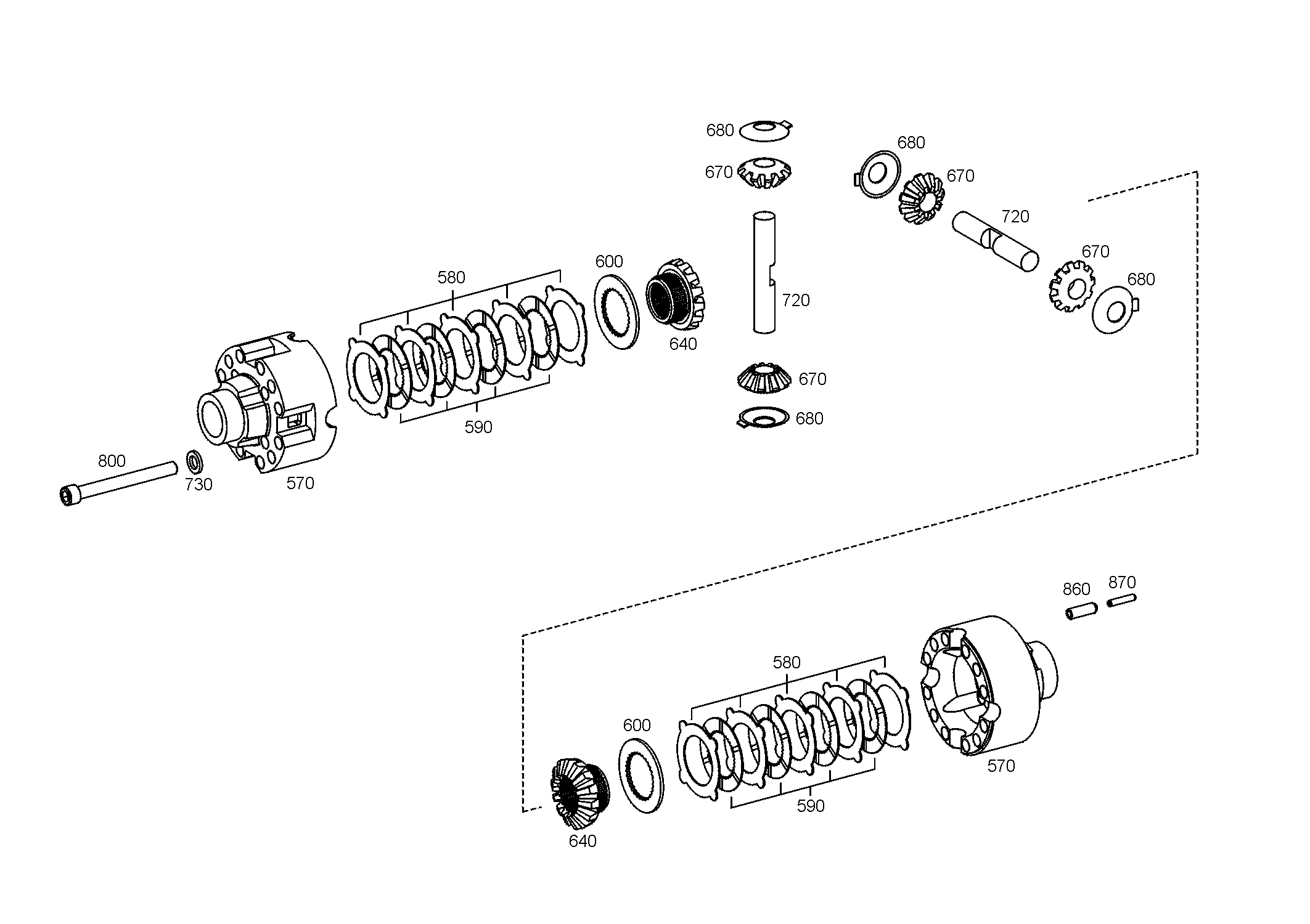 drawing for AGCO F198.300.020.120 - DIFFERENTIAL BEVEL GEAR