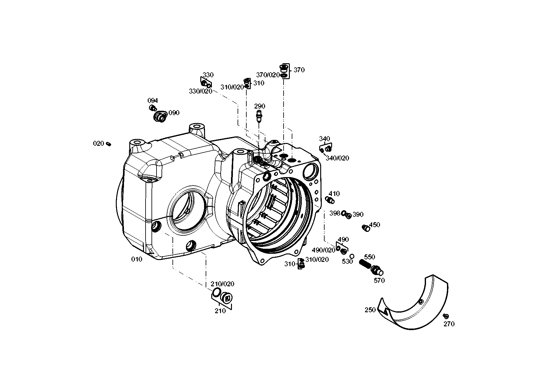 drawing for LIEBHERR GMBH 10219182 - COUNTERS.SCREW