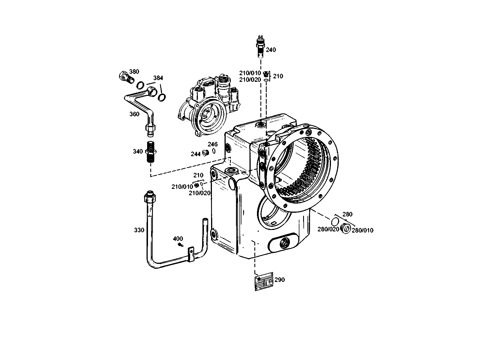 drawing for JOHN DEERE AT321993 - INDUCTIVE TRANSMITTER