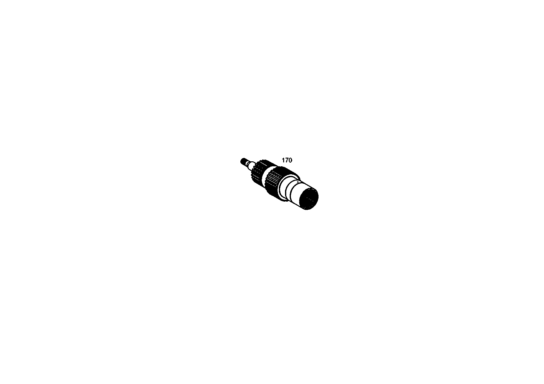 drawing for E. N. M. T. P. / CPG 4143 302 101 - INPUT SHAFT