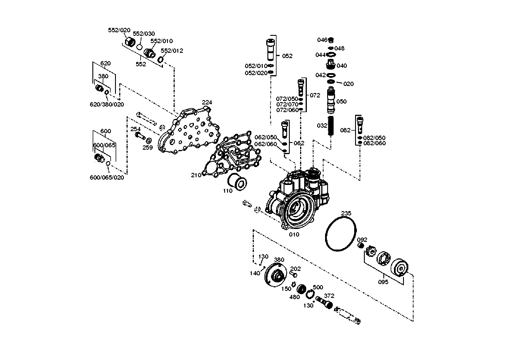 drawing for SENNEBOGEN HYDRAULIKBAGGER GMBH 055435 - HOUSING