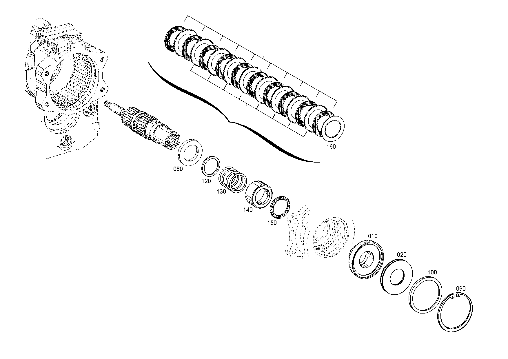 drawing for DAF 720583 - CIRCLIP