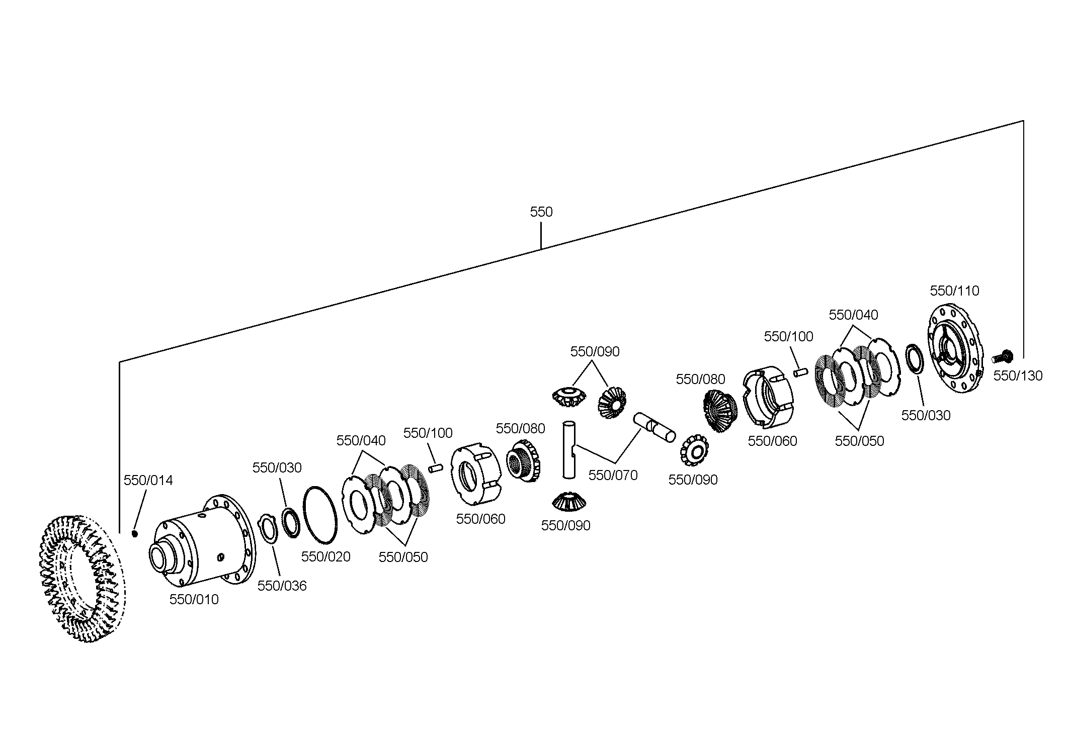 drawing for VOLVO 002283314 - INPUT FLANGE