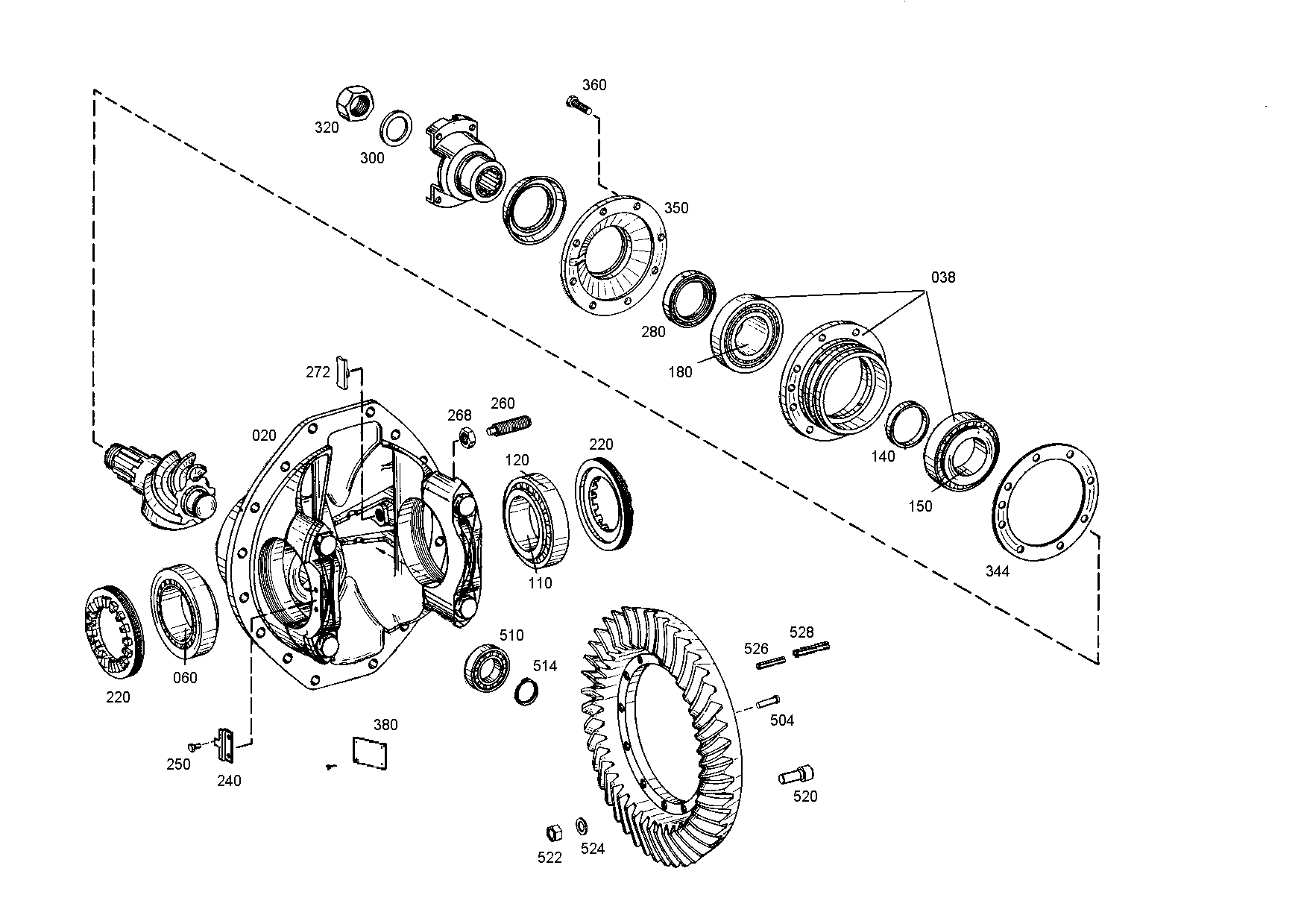 drawing for NEOPLAN BUS GMBH 070152801 - SHAFT SEAL