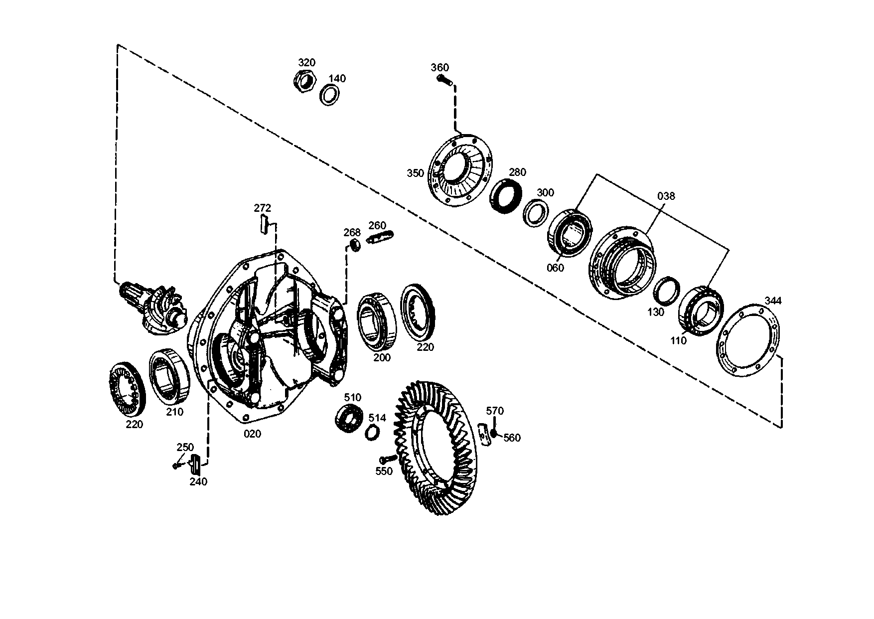 drawing for EVOBUS 89199045074 - INTERM.WASHER